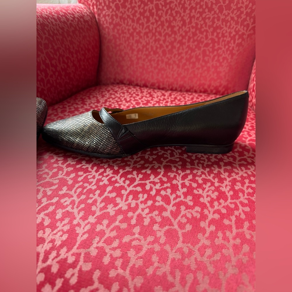 Ecco Akita Flats, Black & Multi Metallic, Size 40 - Picture 12 of 16